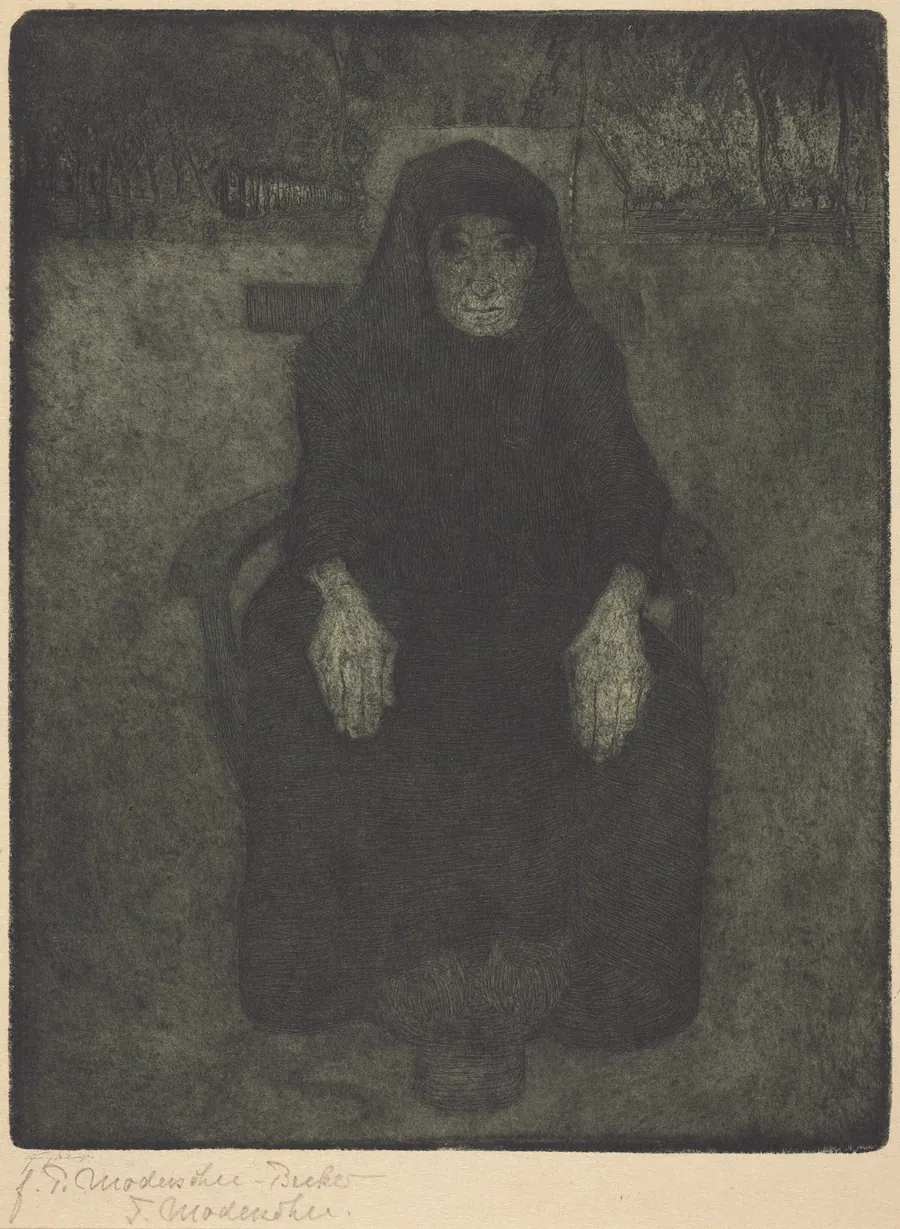 Old Woman by Paula Modersohn-Becker