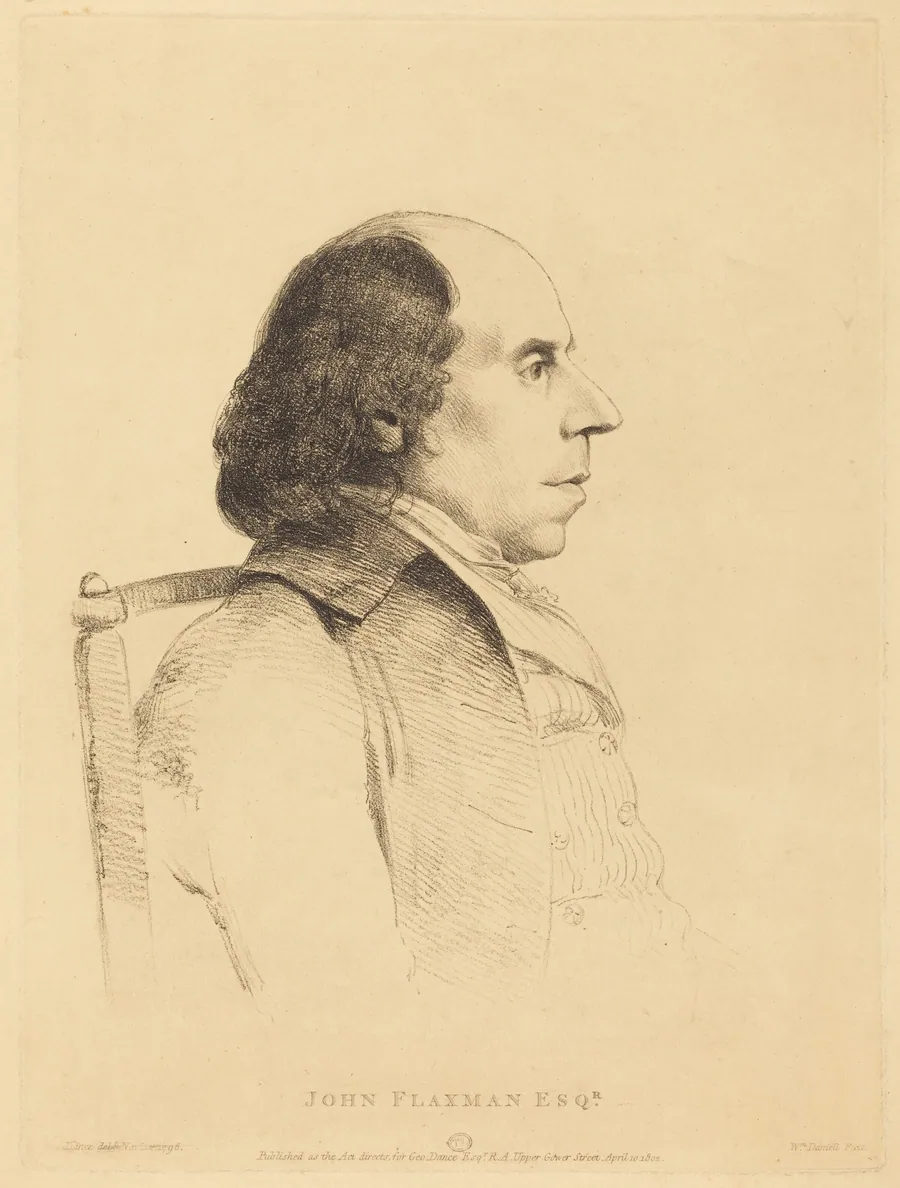 John Flaxman by William Daniell