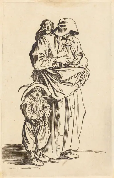 Mother and Three Children