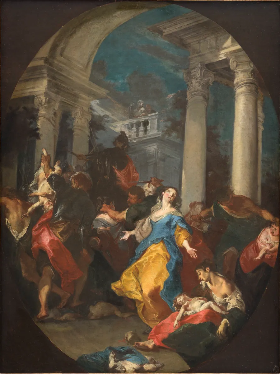 Barnemordet i Bethlehem by Giuseppe Bazzani