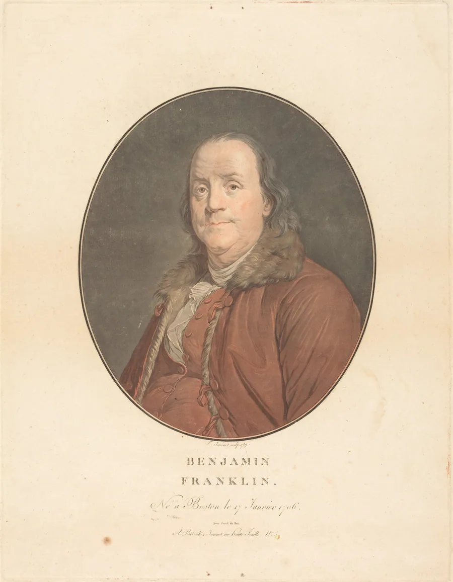 Benjamin Franklin by Joseph Siffred Duplessis