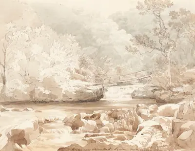 Bridge Near Waters-Meet, Lynton, North Devon