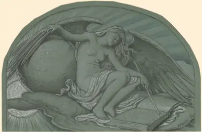 Study for "The Eclipse of the Sun by the Moon"
