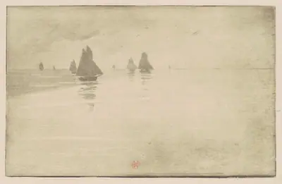 Boats in a Morning Fog