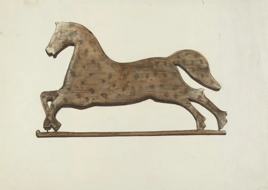 Weather Vane by Helen D. Bashian