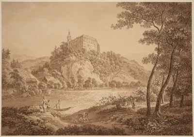 View of Castle Sachsenburg