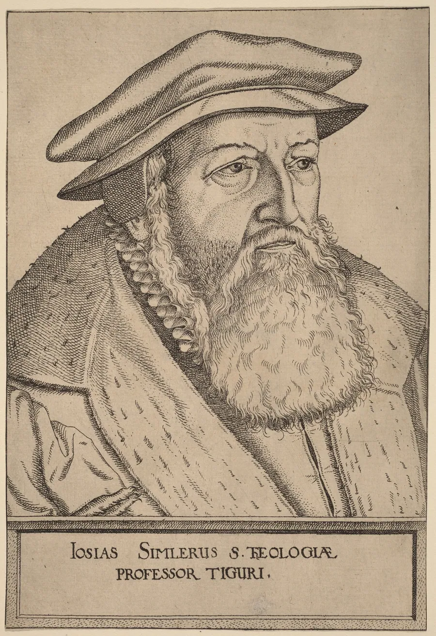 Josias Simler by Dietrich Meyer the Elder