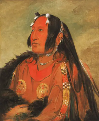 Wi-jún-jon, Pigeon's Egg Head (The Light), a Distinguished Young Warrior