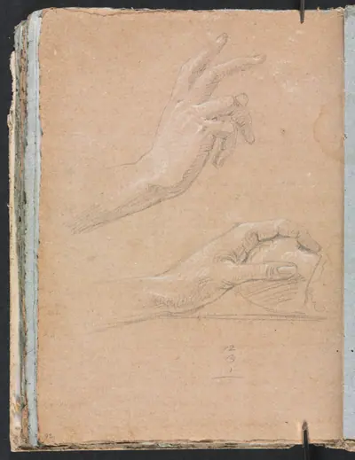 Verona Sketchbook: Hands (page 92)