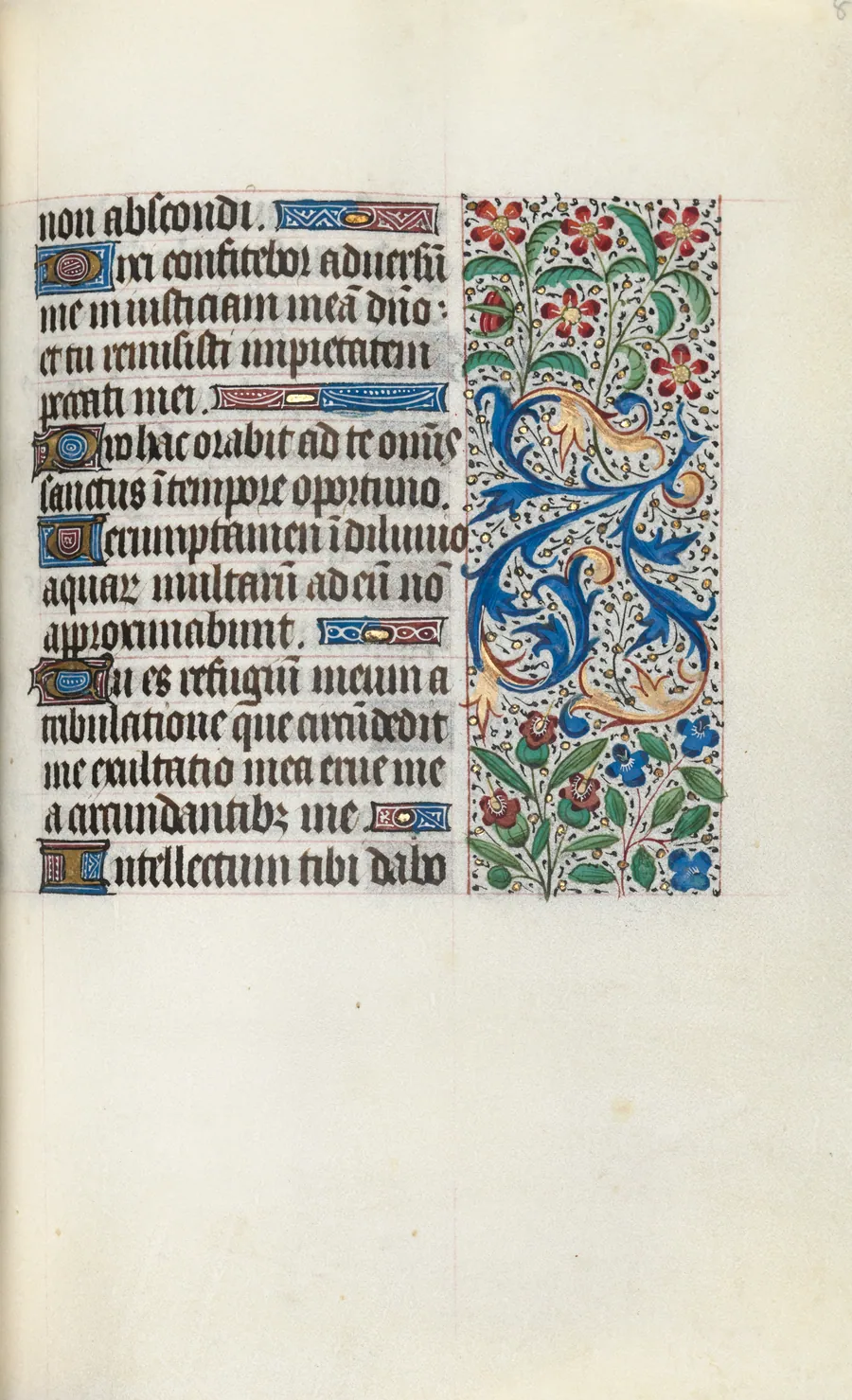 Book of Hours (Use of Rouen): fol. 82r by Master of the Geneva Latini