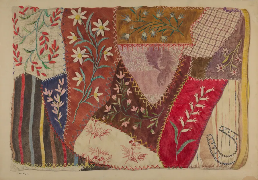 Crazy Quilt by Edith Magnette