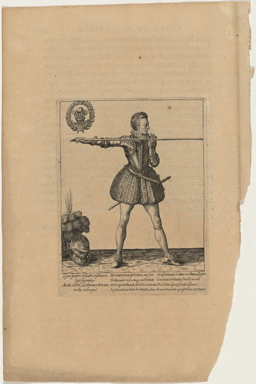 Prince Henry with the Pike by Magdalena van de Passe