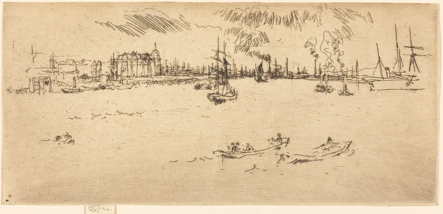 Tilbury by James McNeill Whistler