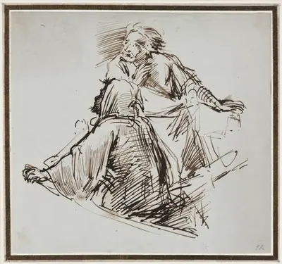 Two Male Figures