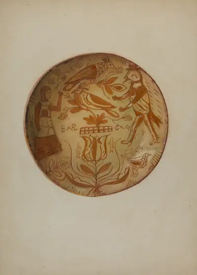 Pa. German Plate