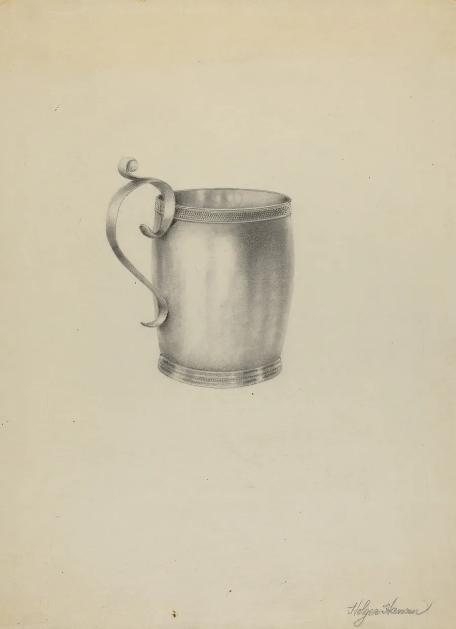 Silver Mug by Holger Hansen