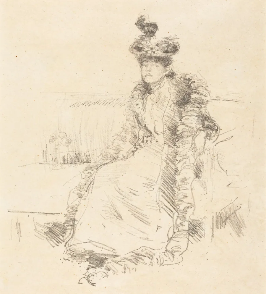 A Lady Seated by James McNeill Whistler