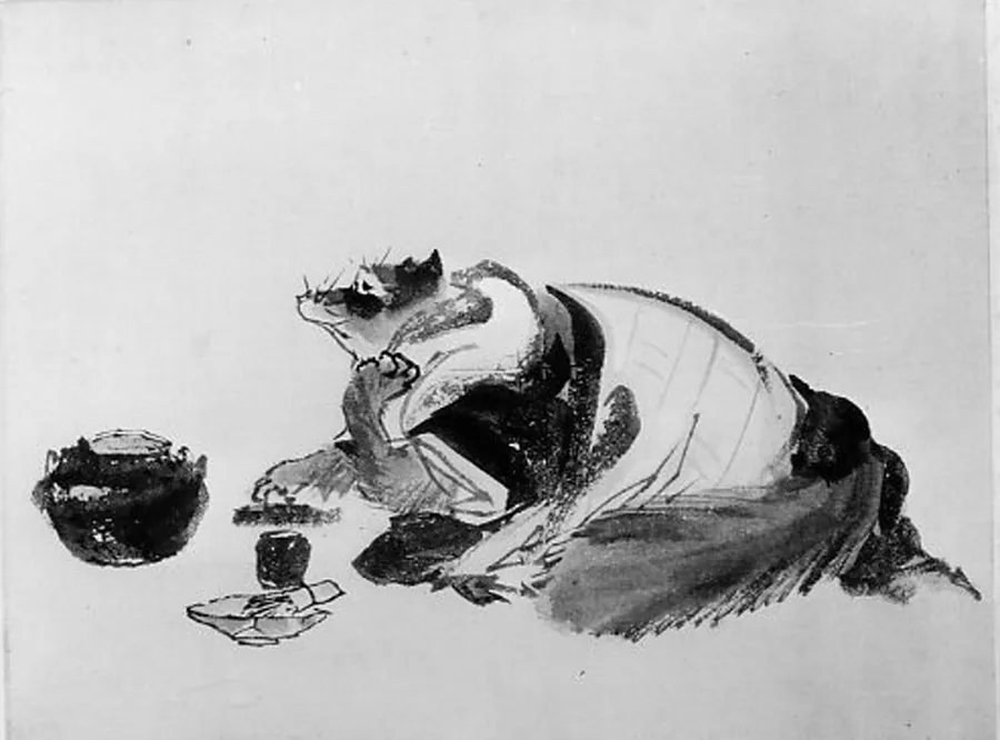 Painting by Hokusai School