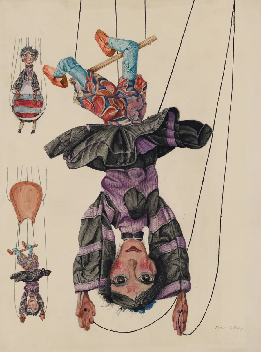 Marylin, the Trapeze Artist by Frank Gray