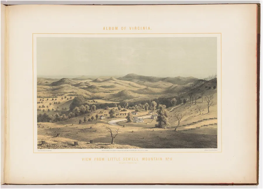 View from Little Sewell Mountain, No. 2 by Edward Beyer