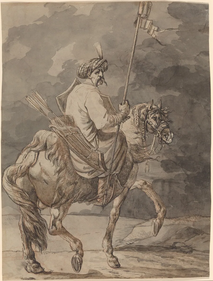 The Polish Rider by Aleksandr Osipovich Orlovskii