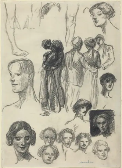 Sheet of Sketches