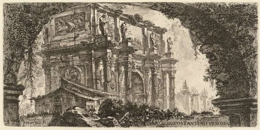 Arco di Costantino by Giovanni Battista Piranesi