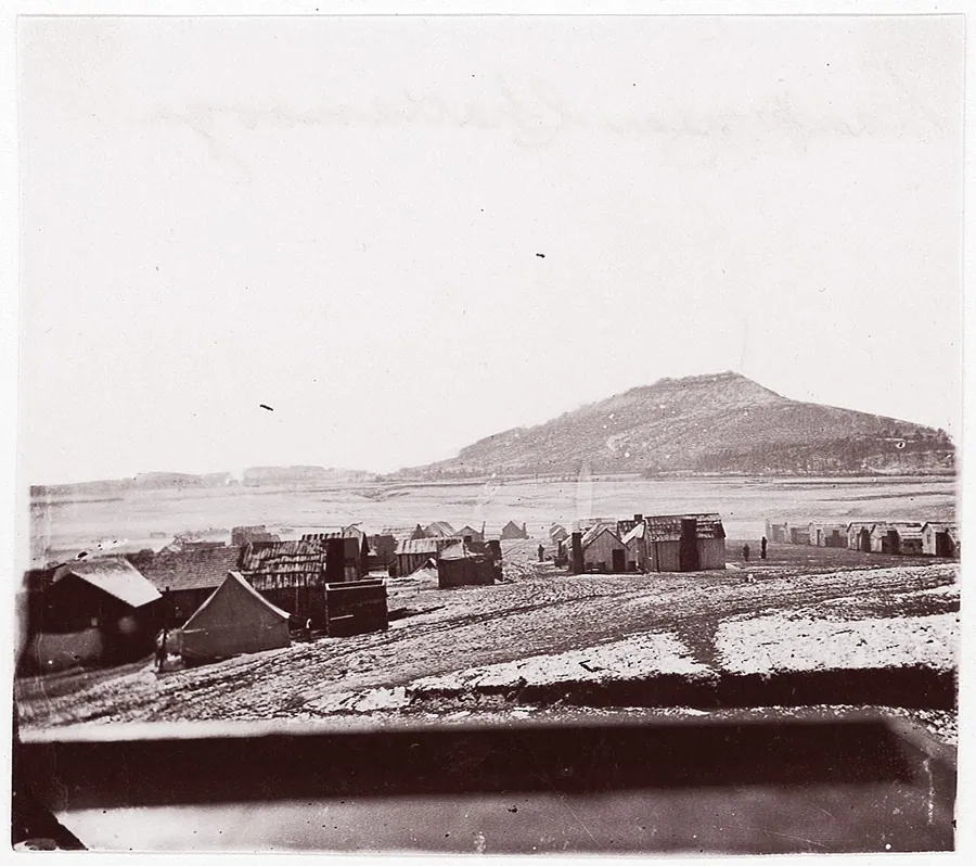Camp near Chattanooga by George N. Barnard