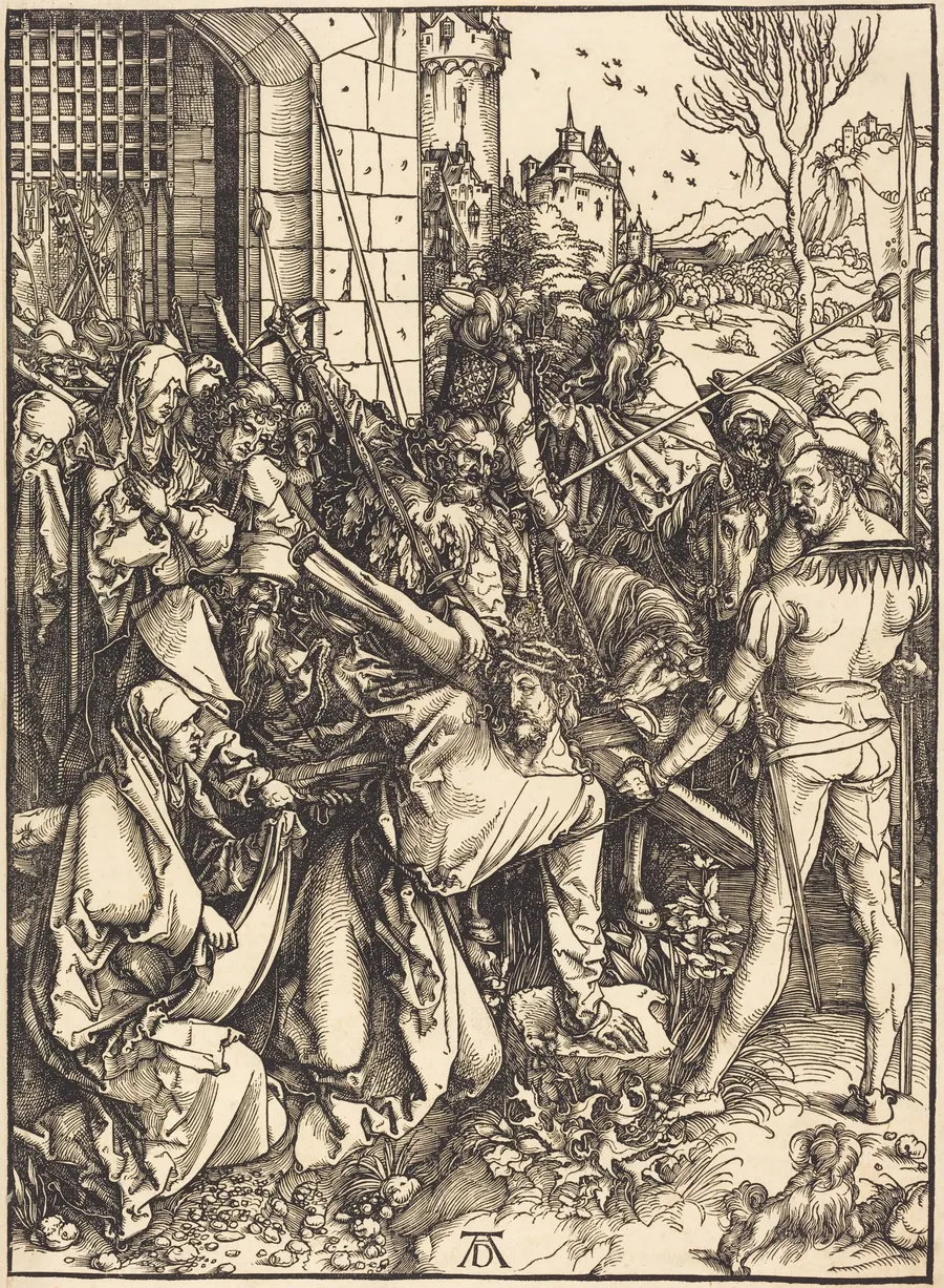 Christ Carrying the Cross by Albrecht Dürer