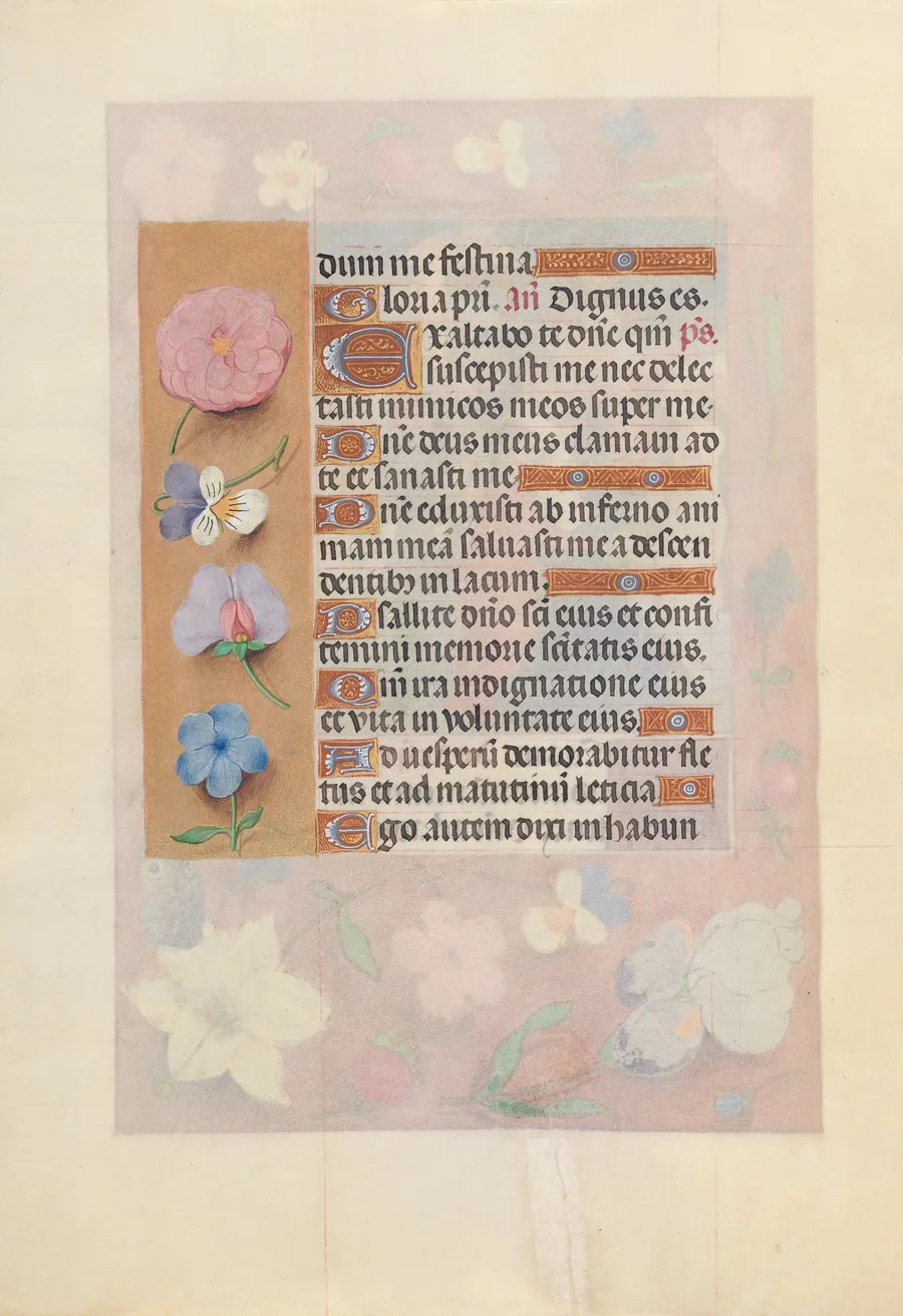Hours of Queen Isabella the Catholic, Queen of Spain:  Fol. 73v by Master of the First Prayerbook of Maximillian