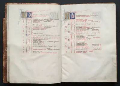 The Gotha Missal:  Fol. 9v, Text