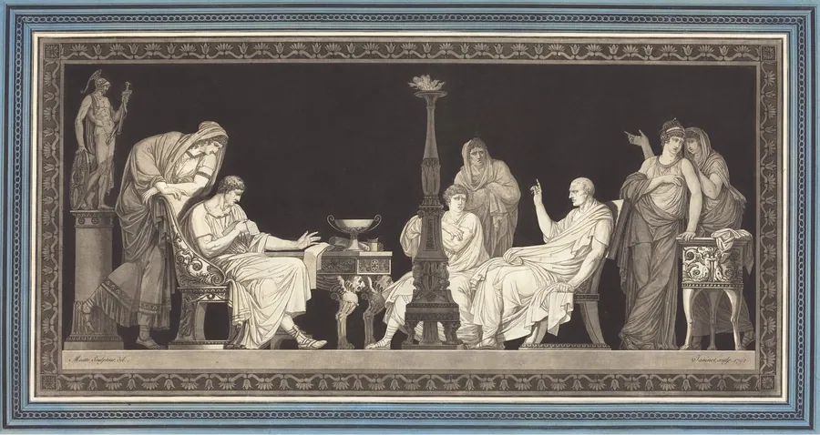 The Catiline Conspiracy by Jean-François Janinet