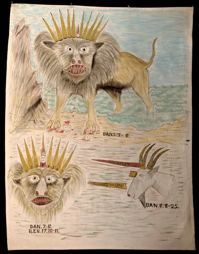 Revival Banner (Lions and Unicorn, Dan. and Rev.)