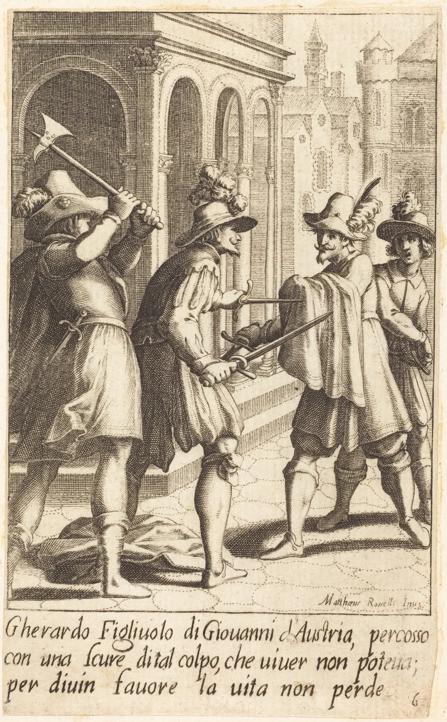 Gherardo by Jacques Callot