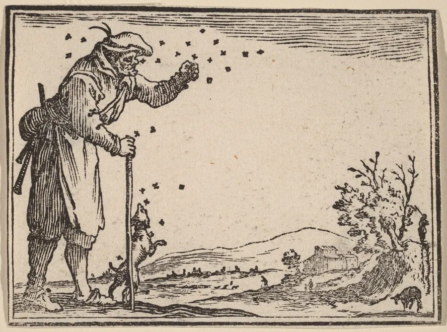 Peasant Attacked by Bees by Edouard Eckman