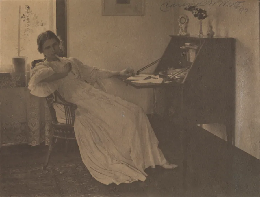 What Shall I Say? by Clarence H. White