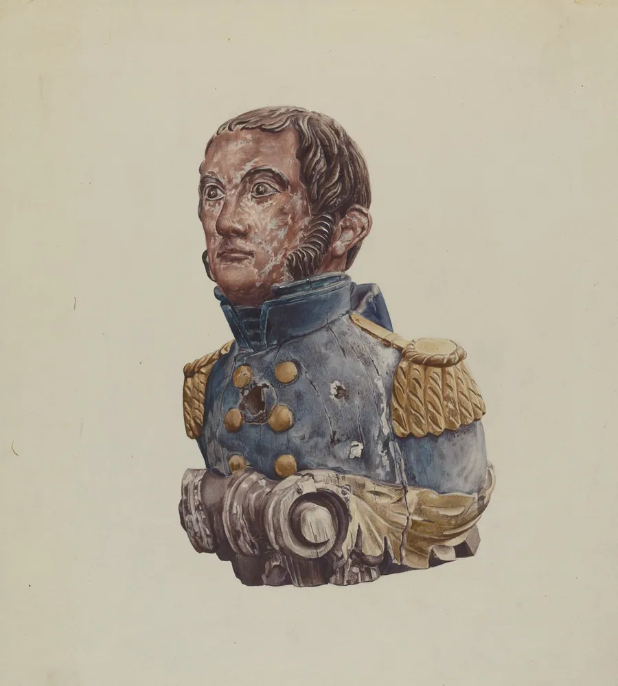 Figurehead: Naval Officer by Rosamond P. Gray