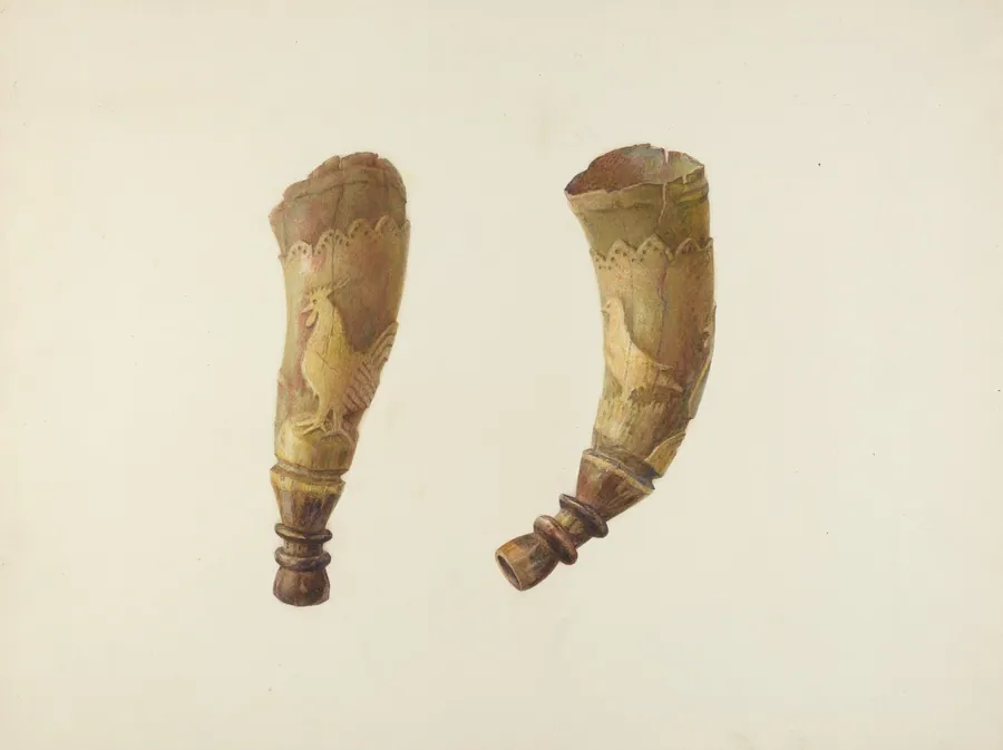 Powder Horn by Cora Parker