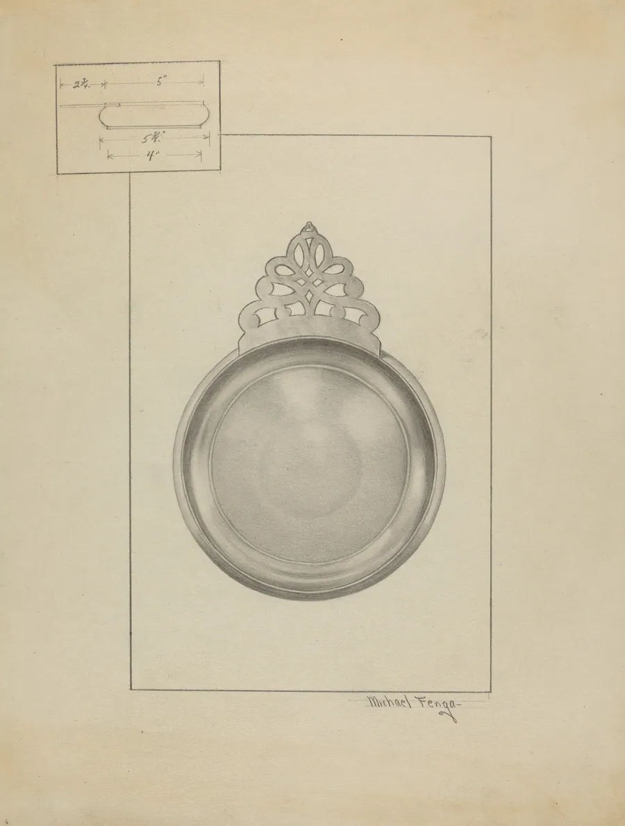 Silver Porringer by Michael Fenga