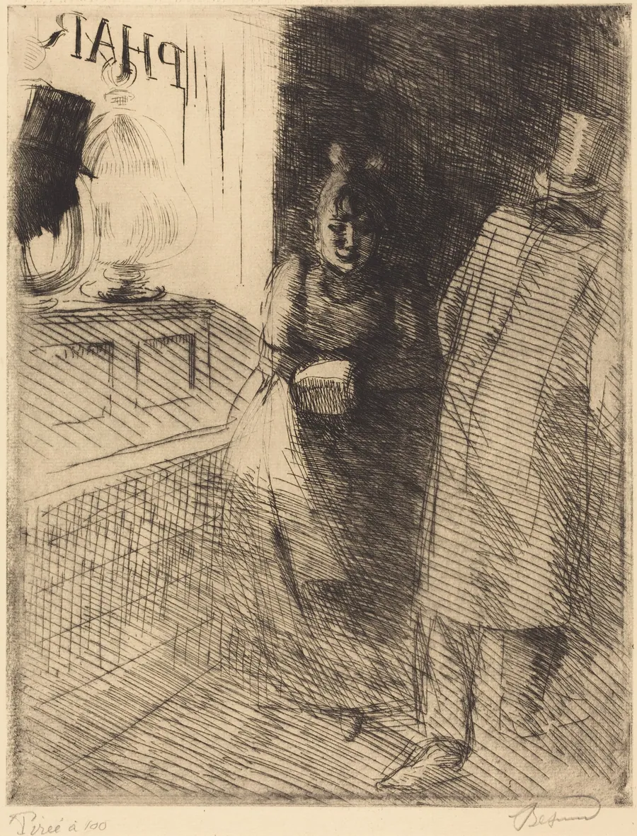 Prostitution (La Prostitution) by Albert Besnard