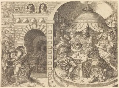 Pharaoh and the Plague of Frogs