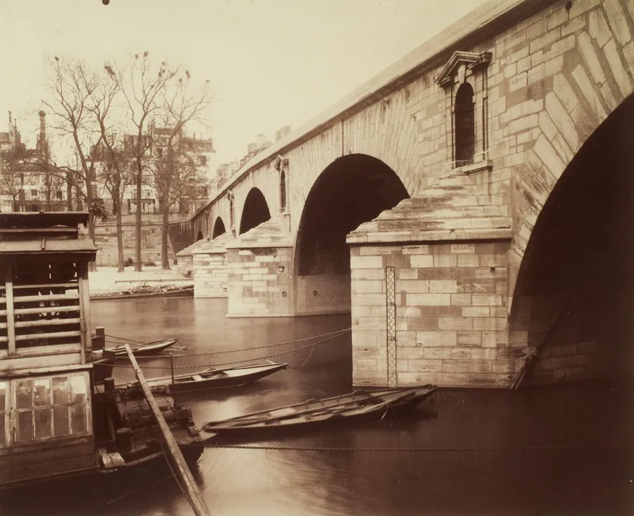 Le Pont Marie by Eugène Atget