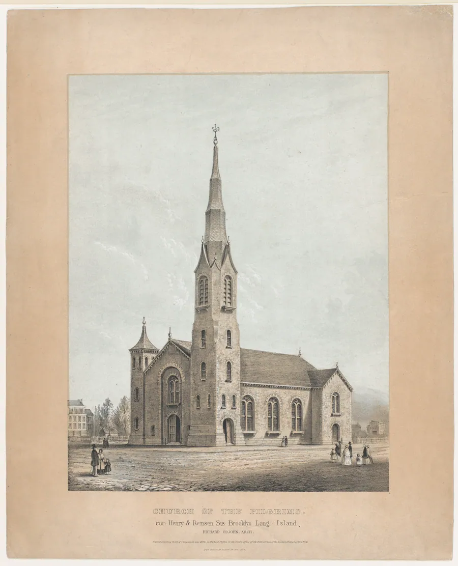 Church of the Pilgrims, Brooklyn, New York by Francis & Seymour Palmer