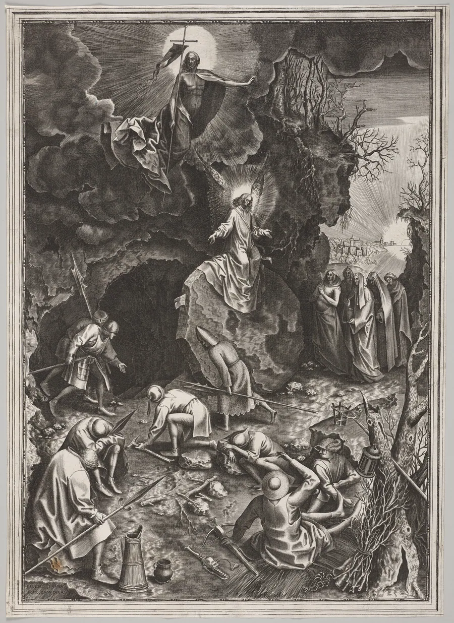 The Resurrection of Christ by Philip Galle