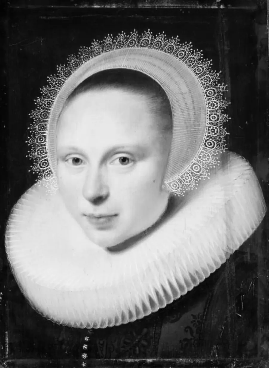 Dameportræt by Jan Antonisz. van Ravesteyn