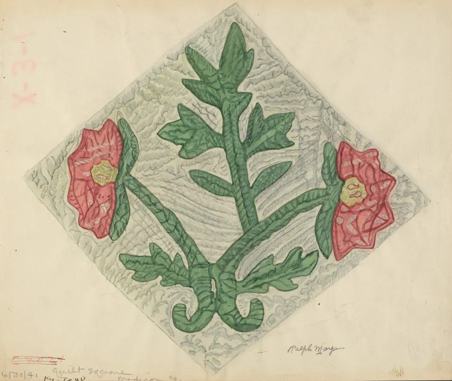 Quilt Pattern by Ralph N. Morgan