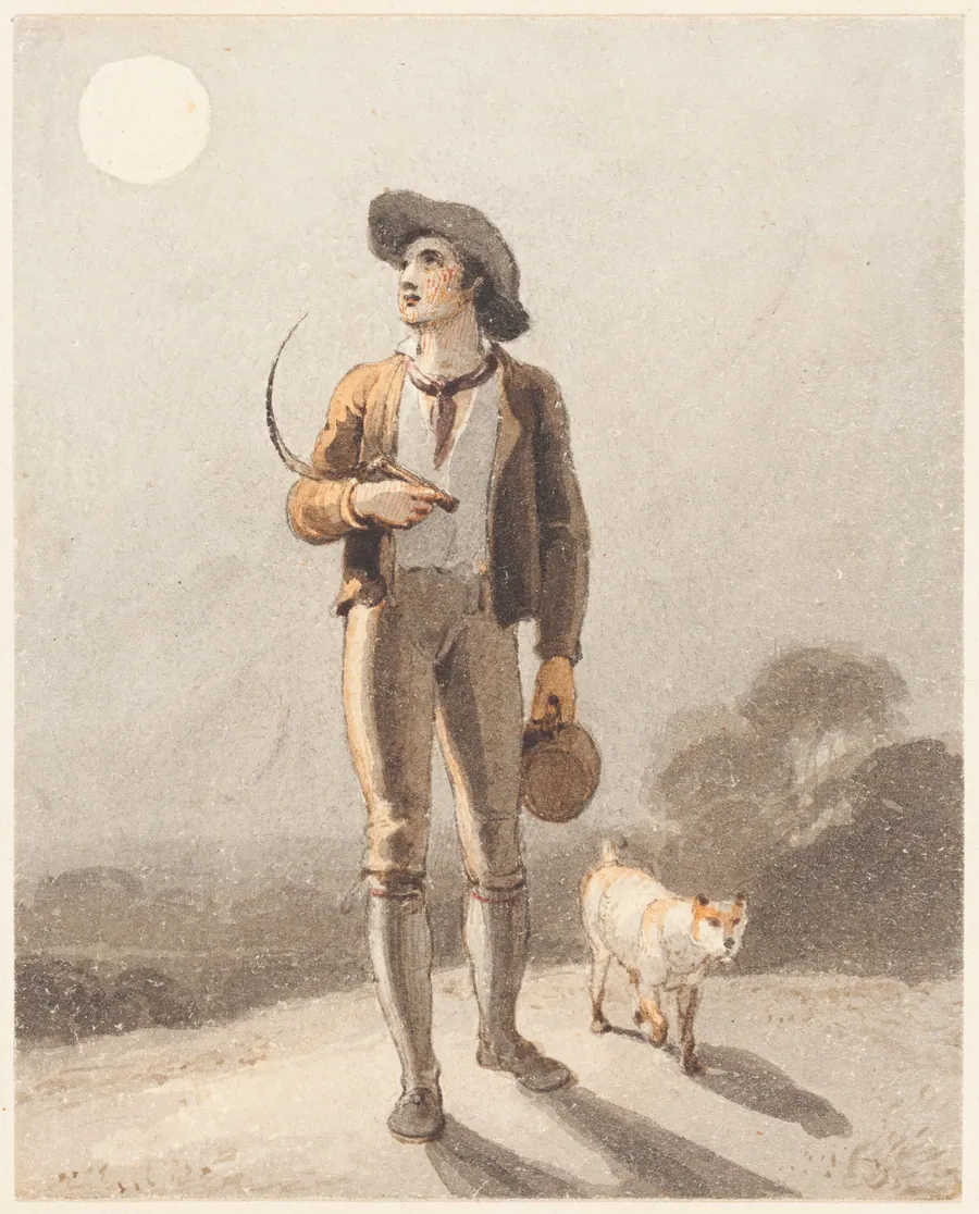 The Reaper (The Harvest Moon) by Richard Westall