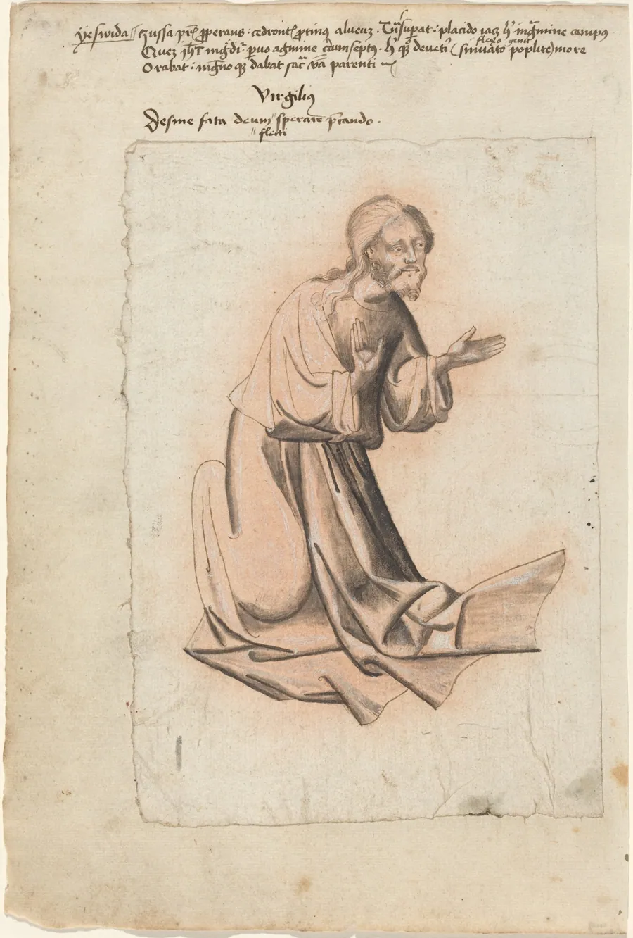 Christ Kneeling in Prayer by South German 15th Century