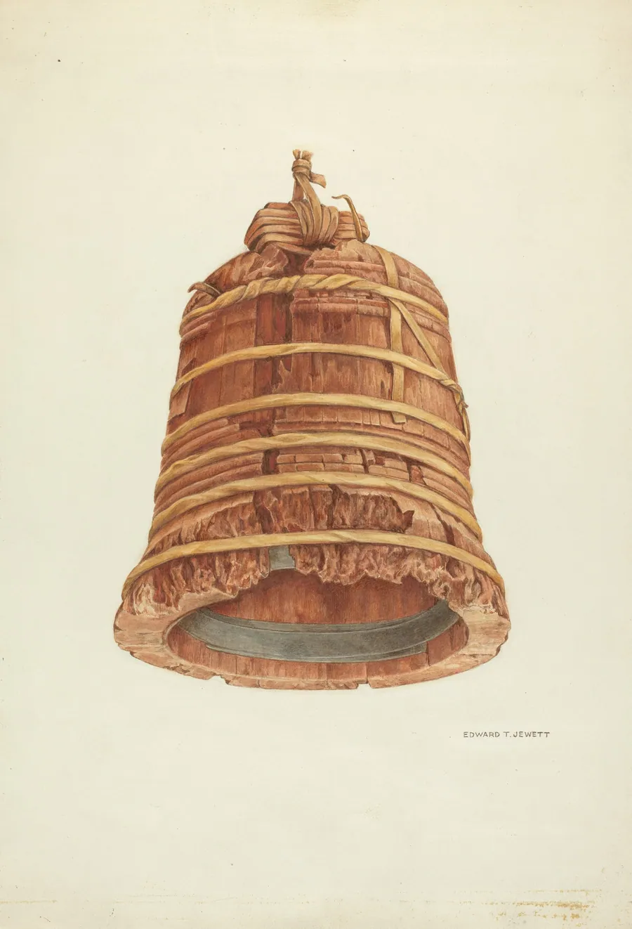 Wooden Bell by Edward Jewett