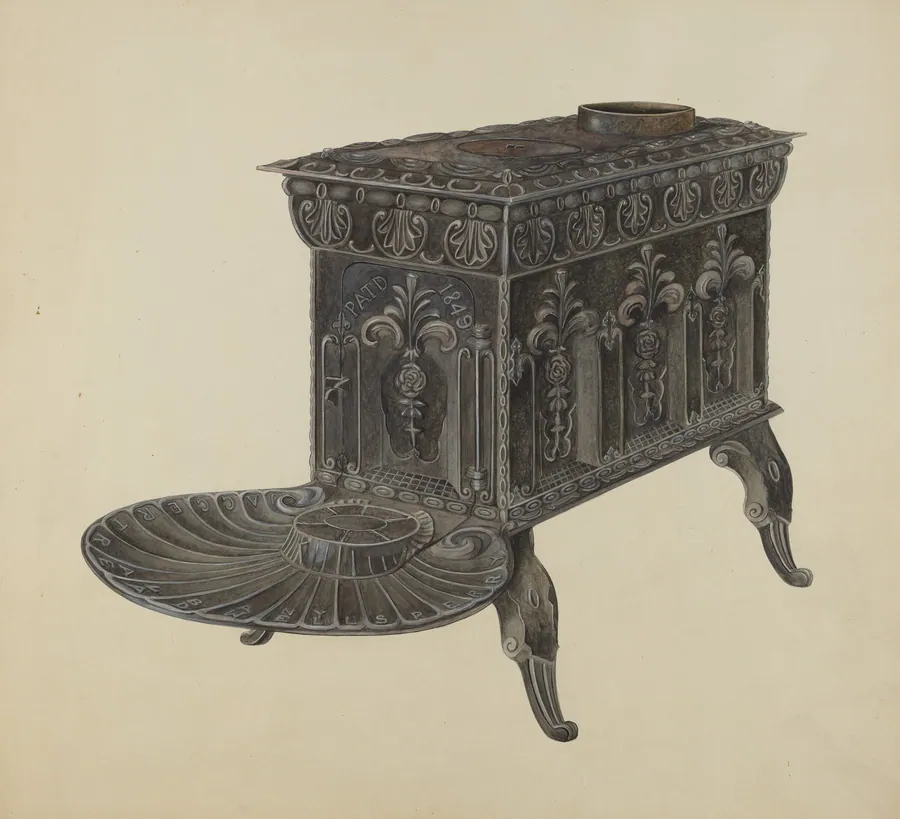 Foot Stove by Lloyd Quackenbush